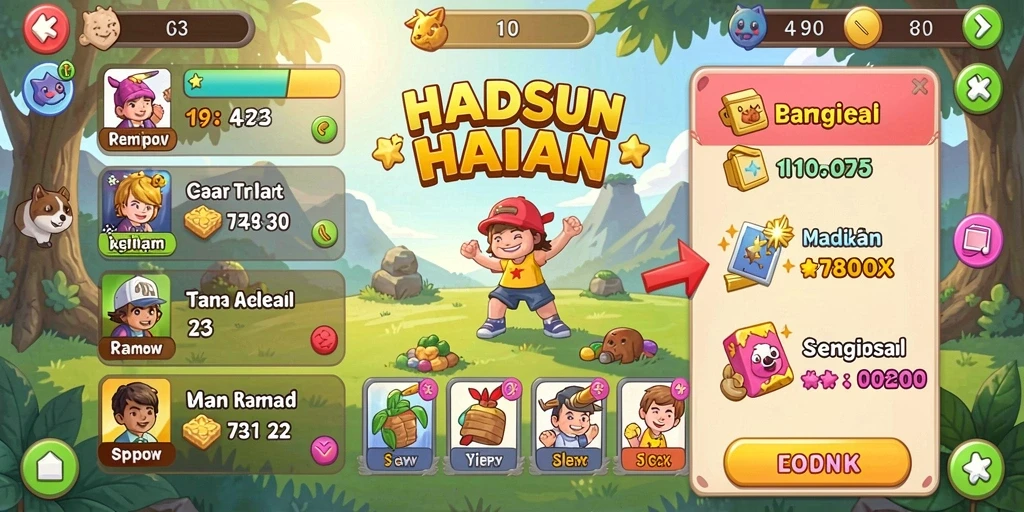 haya777 - Karakter unik dan menarik dalam permainan.