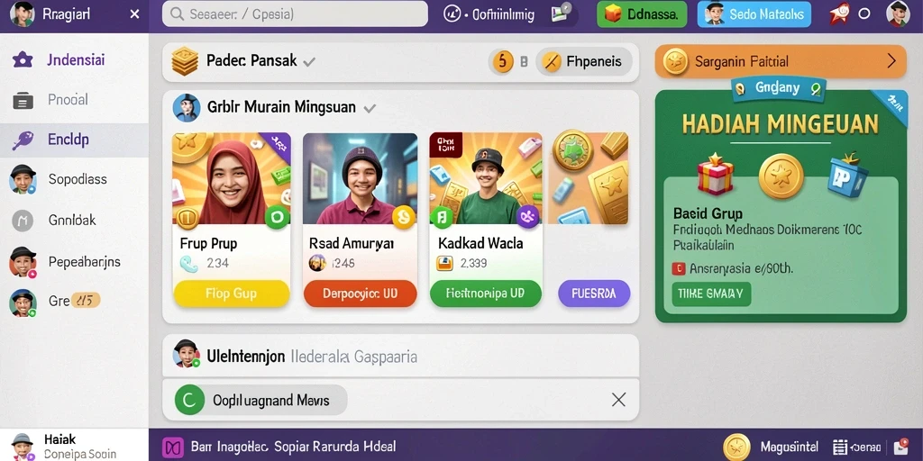semar123 - Antarmuka pengguna dengan pilihan level yang jelas dan mudah dinavigasi.